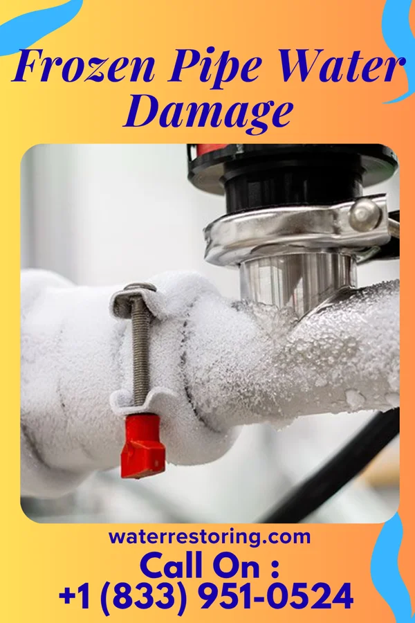 Frozen Pipe Water Damage in Good Hope, OH